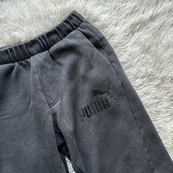 PUMA Gray Joggers Sweatpants Size Small - Picture 3 of 7